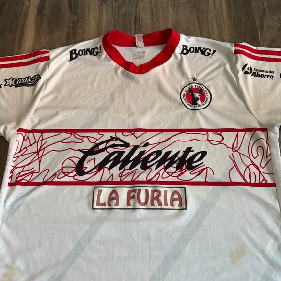 Club Tijuana Xoloitxcuintle De Caliente Soccer Jersey Men's Size L Telcel - Picture 4 of 9